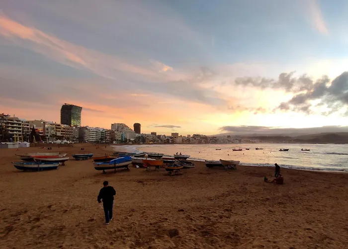 Lägenhet Luxury Family Beachfront Las Palmas de Gran Canaria